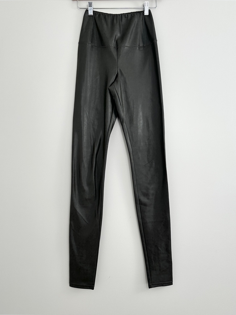 Wilfred Daria Pant Faux Leather Green Gray Womens Size XS